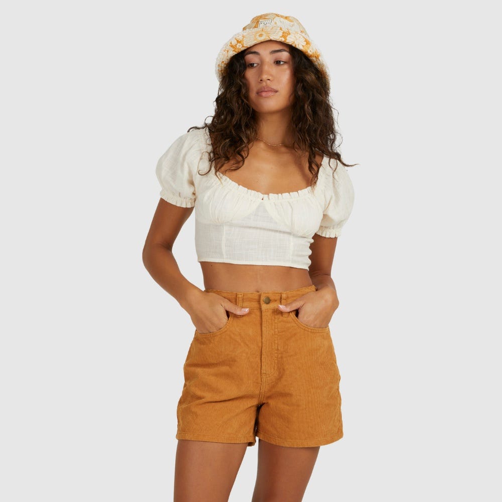 Womens Riley Cord Shorts