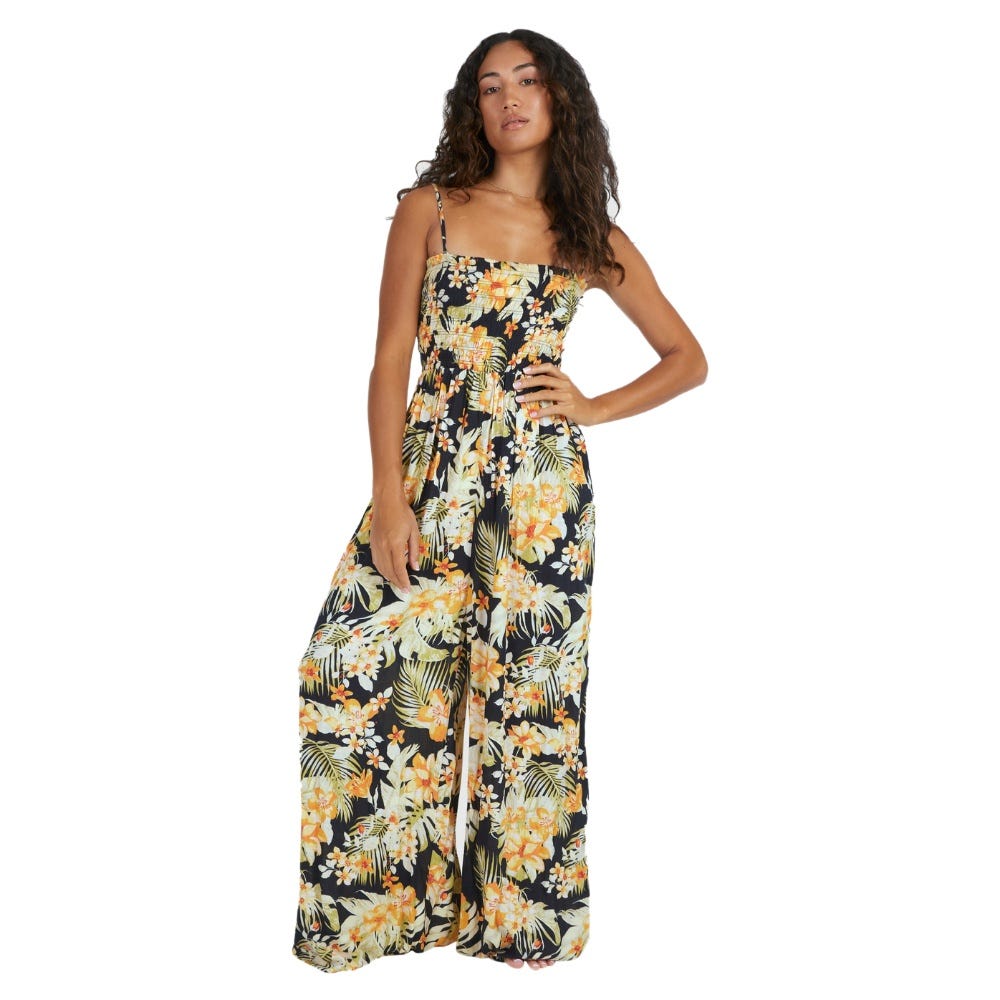 Womens Utopia Jumpsuit In Off Black