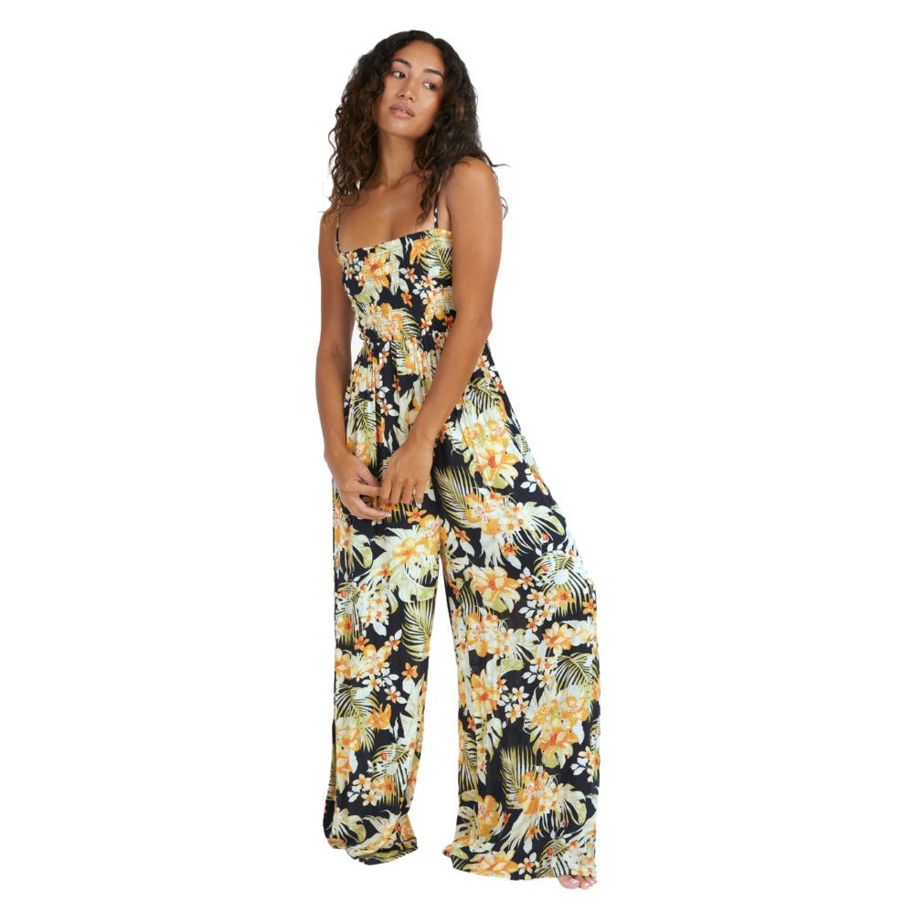 Womens Utopia Jumpsuit In Off Black