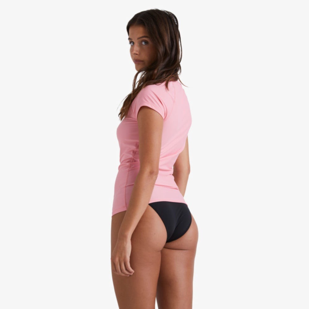 Society Foil Short Sleeve Rash Vest - Women