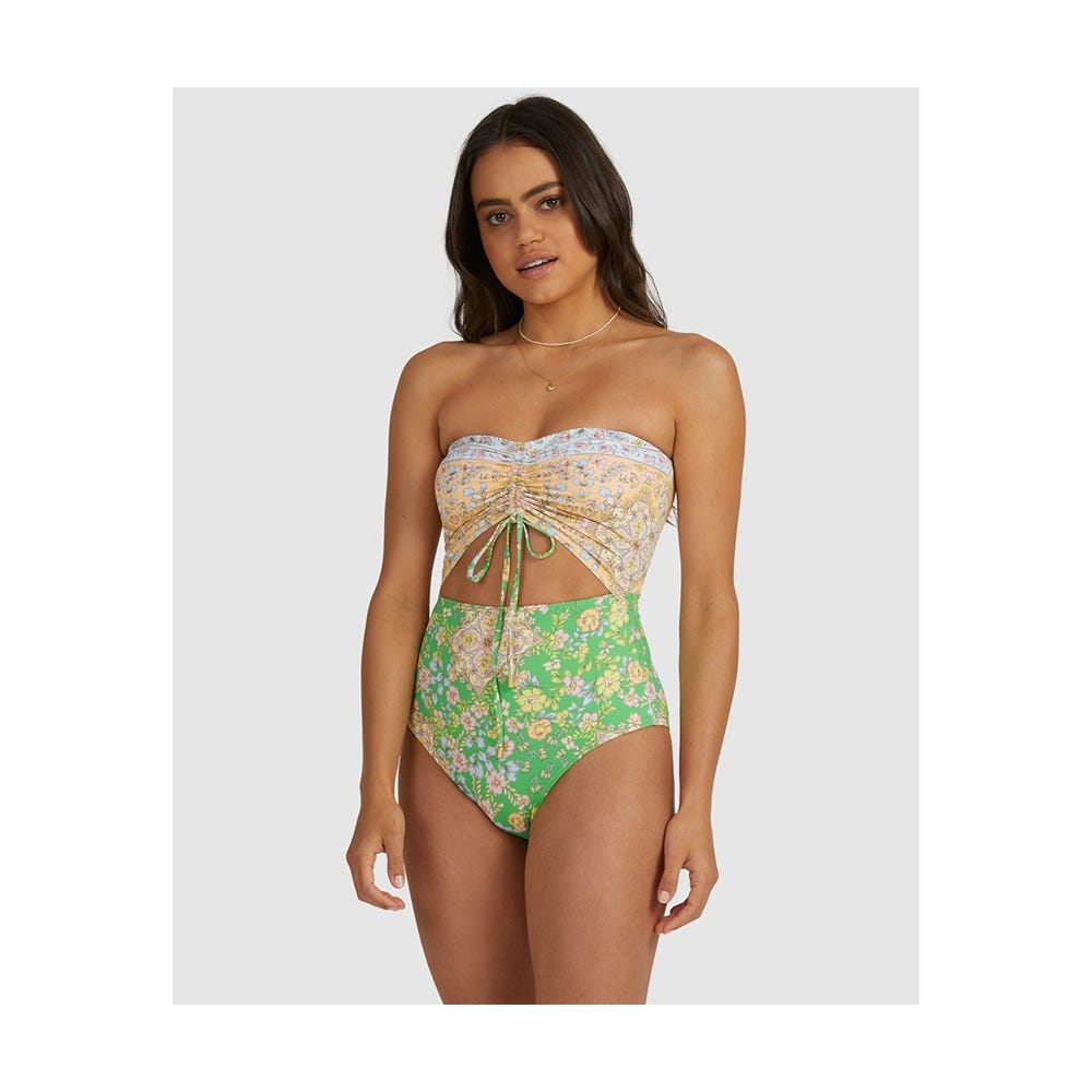 Womens La Mer Summer Bandeau One Piece Swimsuit