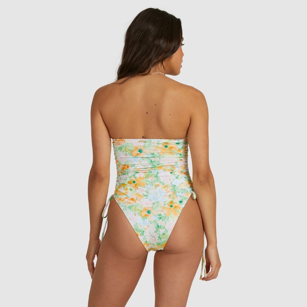 Womens Soft Rave Naomi Bandeau One Piece Swimsuit