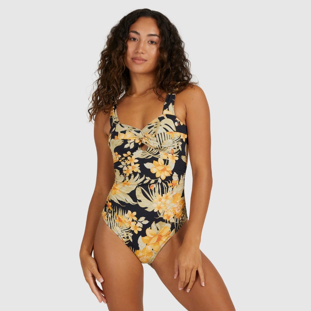 Womens Utopia Kali Gathered DD Cup One-Piece Swimsuit