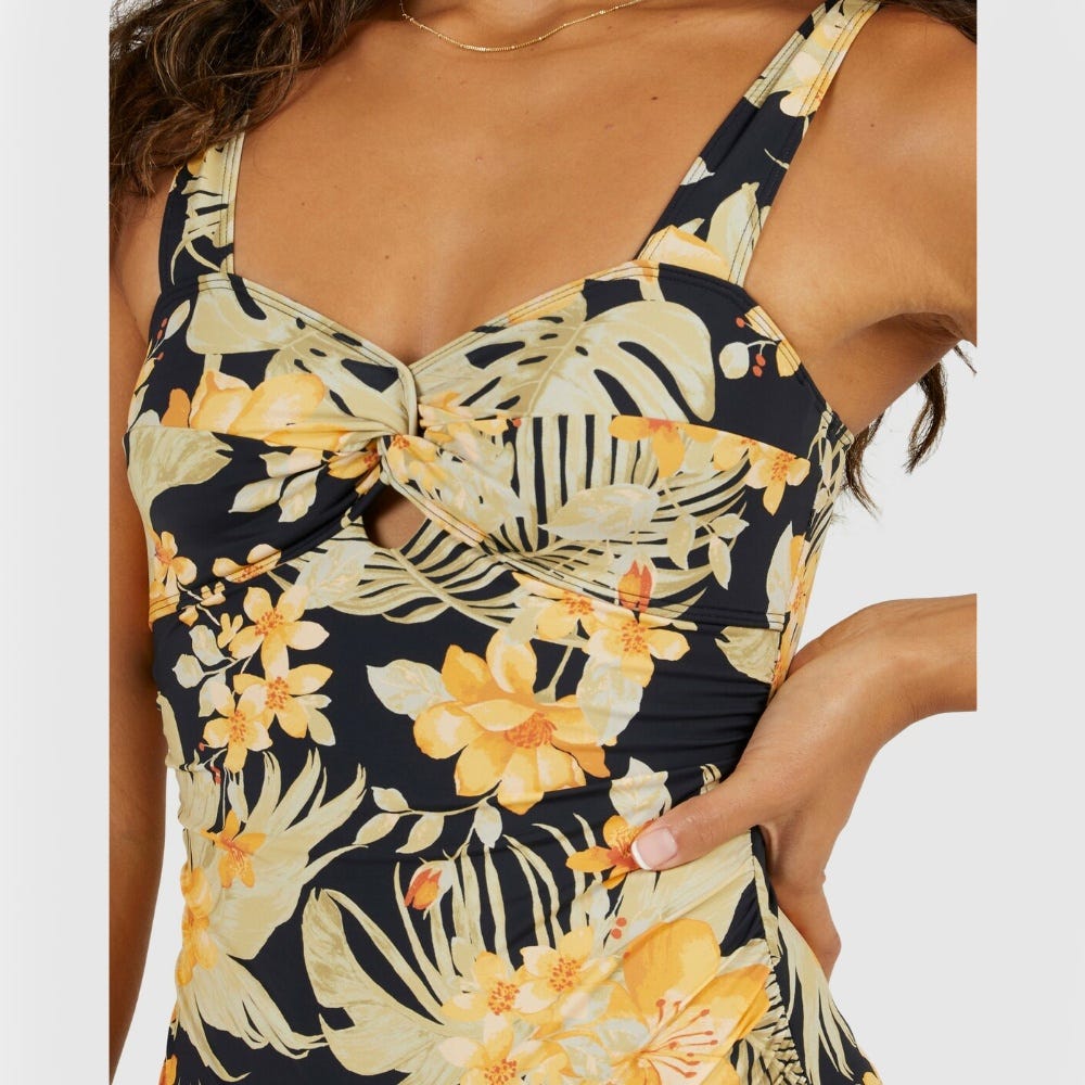 Womens Utopia Kali Gathered DD Cup One-Piece Swimsuit