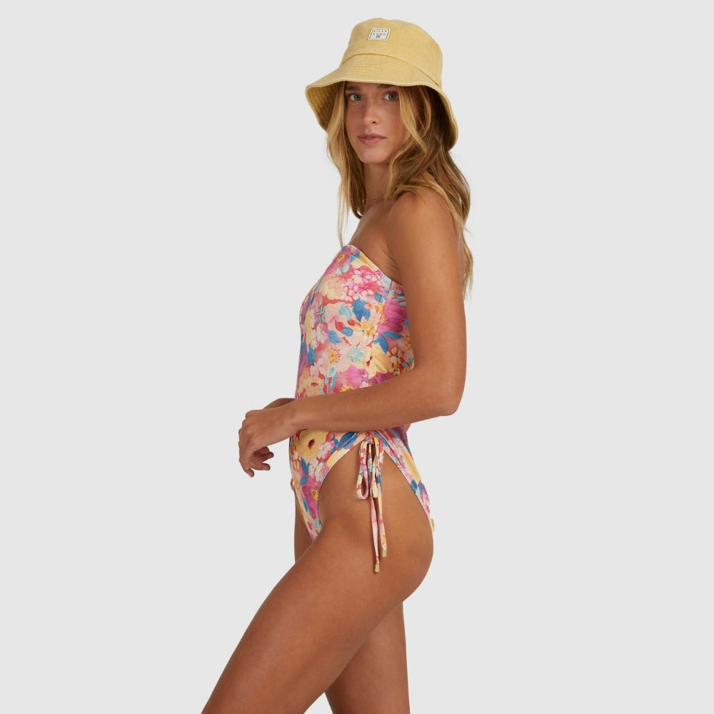 Womens Summer Bliss Naomi Bandeau One-Piece Swimsuit