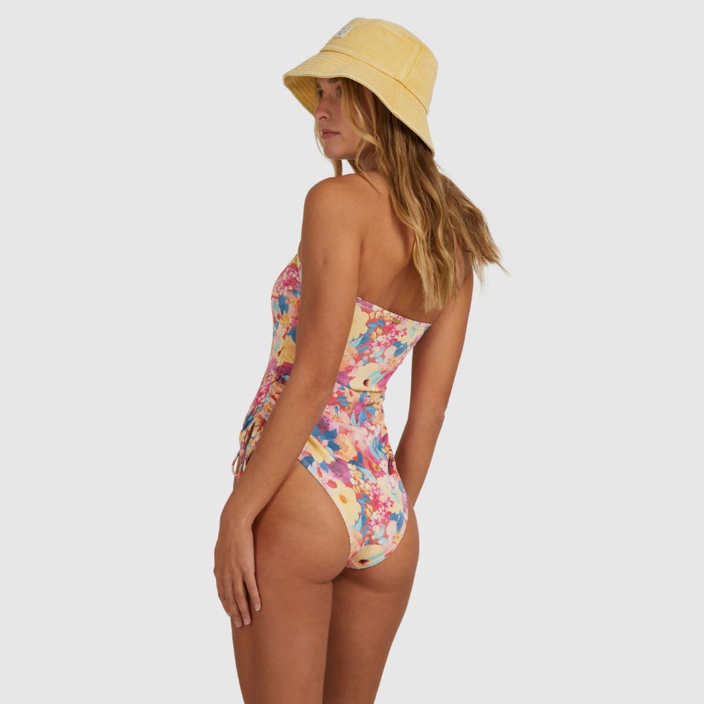 Womens Summer Bliss Naomi Bandeau One-Piece Swimsuit