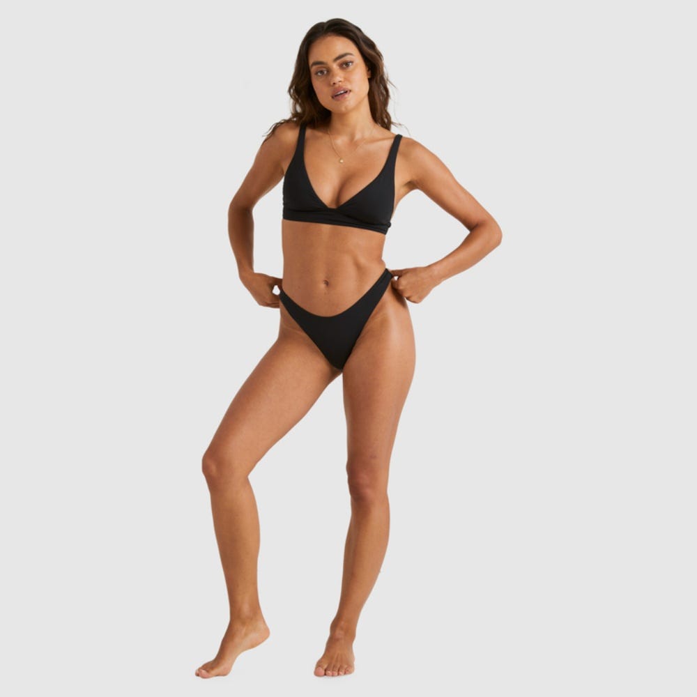 Sol Searcher Elongated Tri Bikini Top - Women