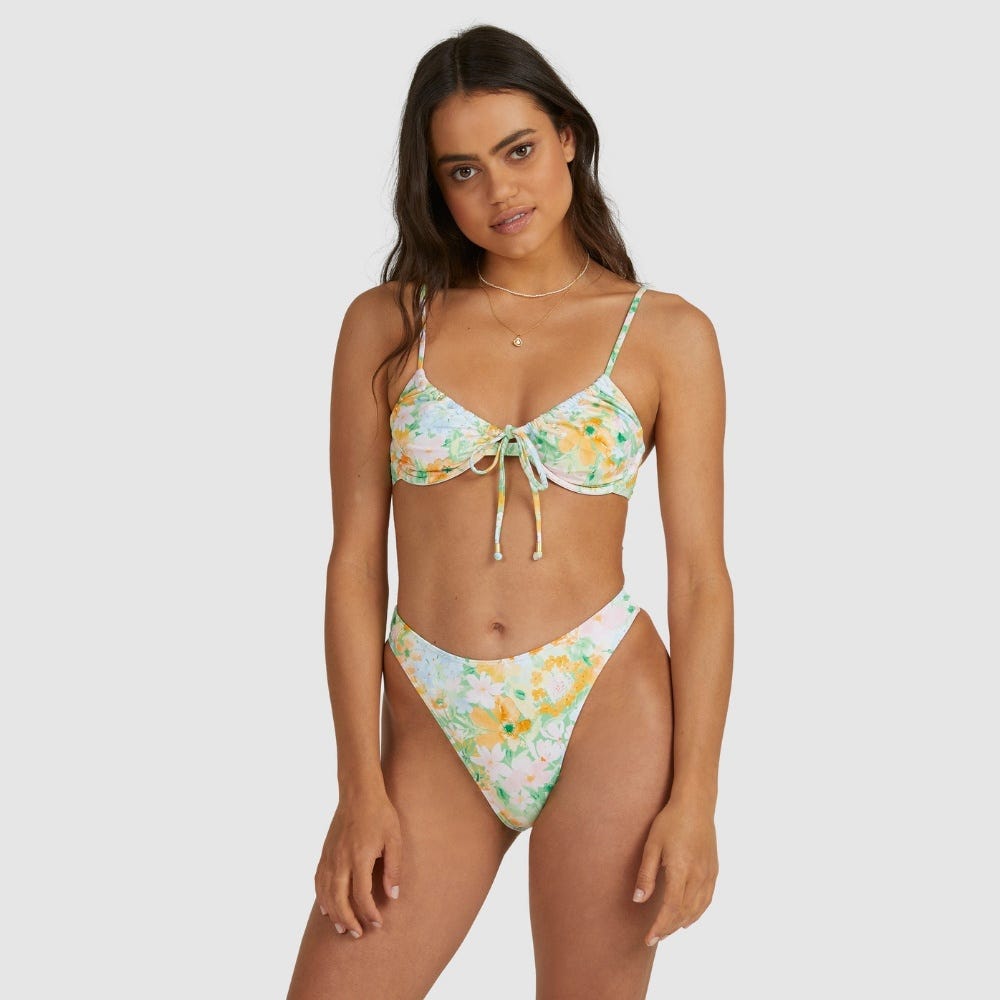 Womens Soft Rave Ella Bralette Bikini Top
