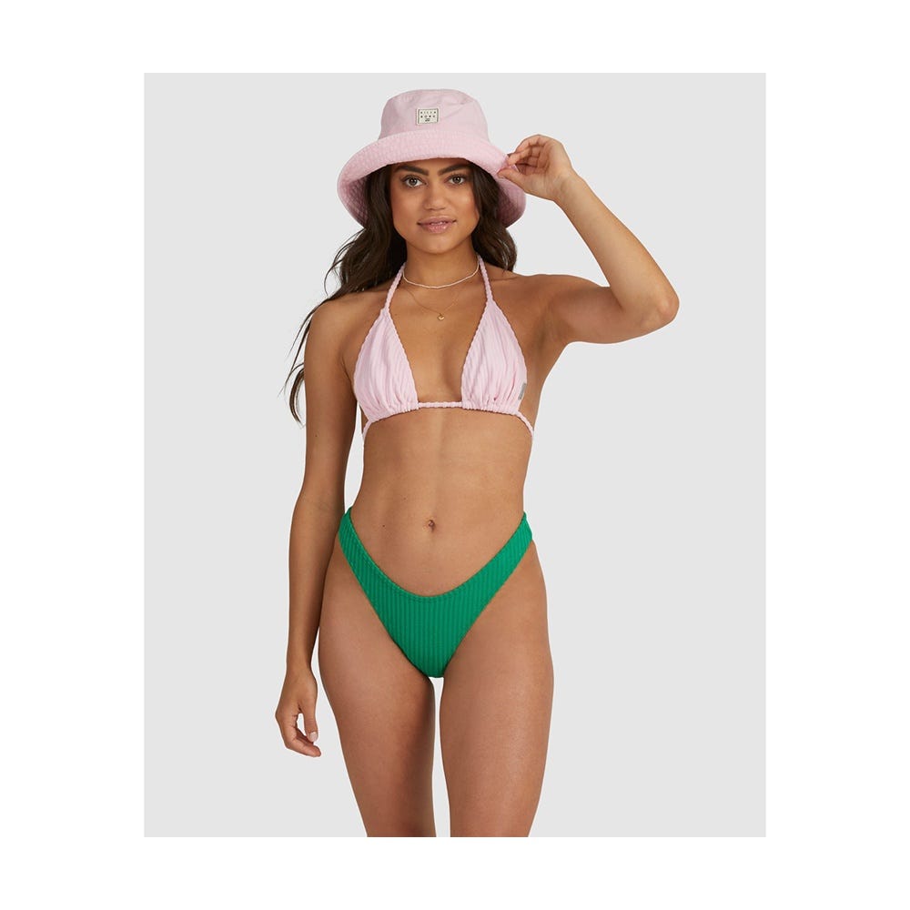 Womens Terry Rib Remi Tri Bikini Top