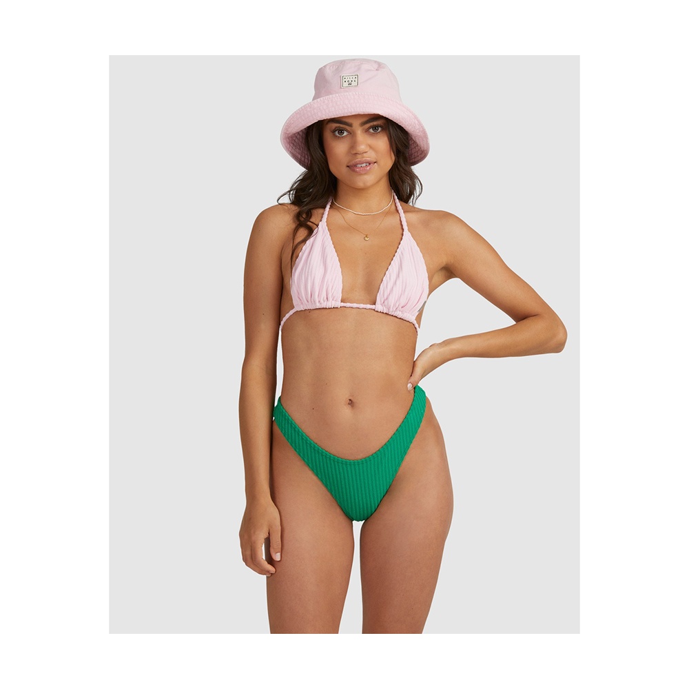 Womens Terry Rib Remi Tri Bikini Top