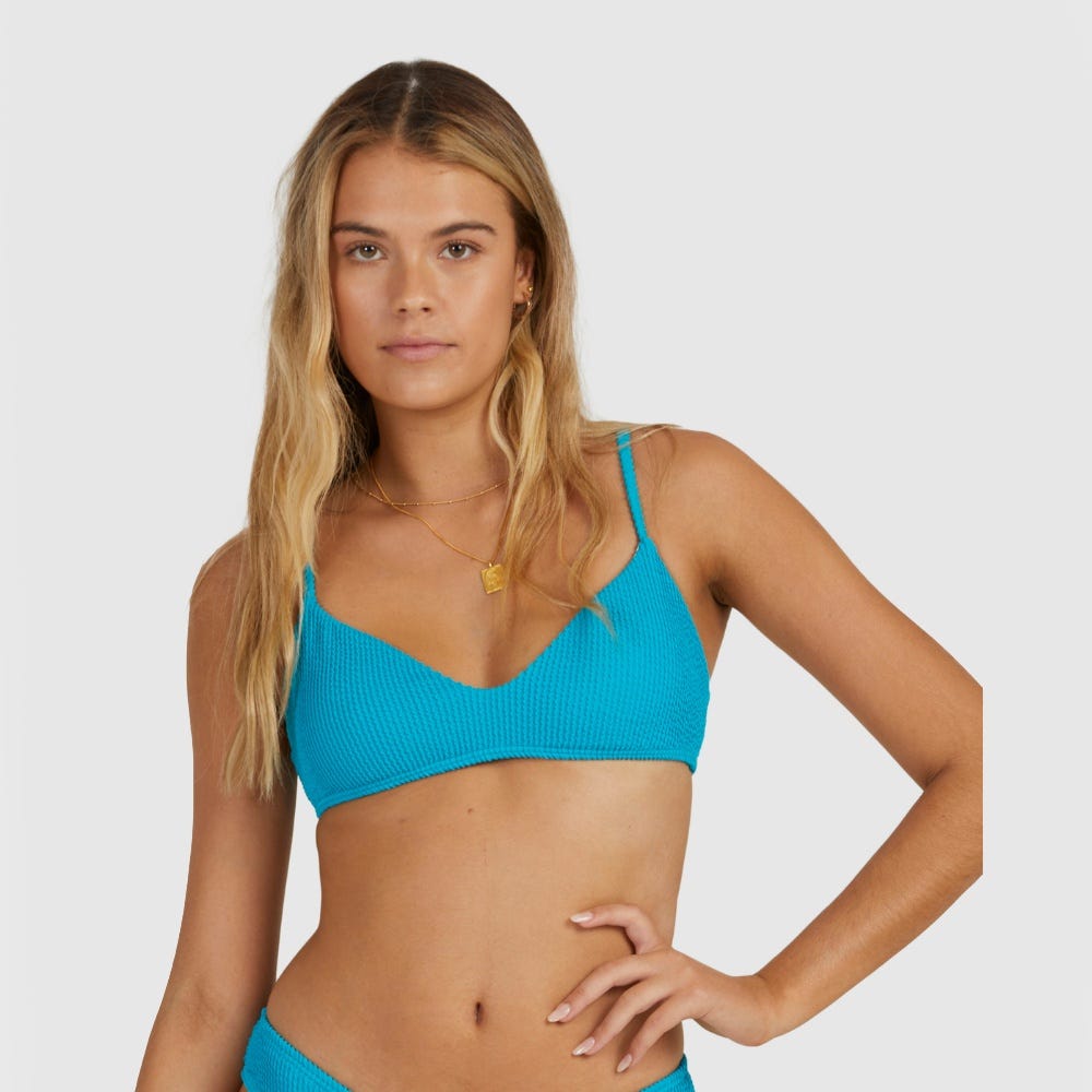 Womens Summer High Bralette Bikini Top