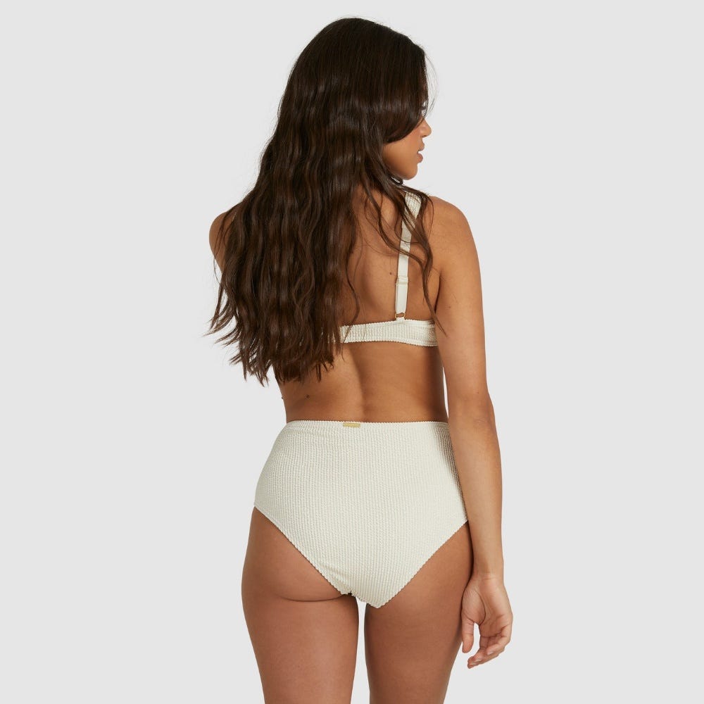 Womens Summer High Hi Retro Bikini Bottom