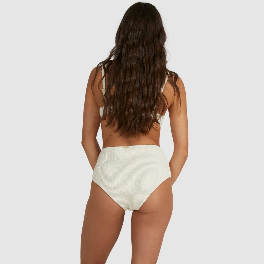 Womens Summer High Hi Retro Bikini Bottom