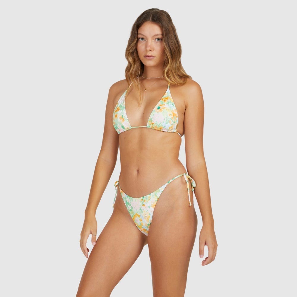 Womens Soft Rave Tie Side Hike Bikini Bottom