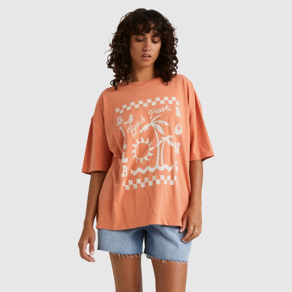 Womens Beach Freak T-Shirt