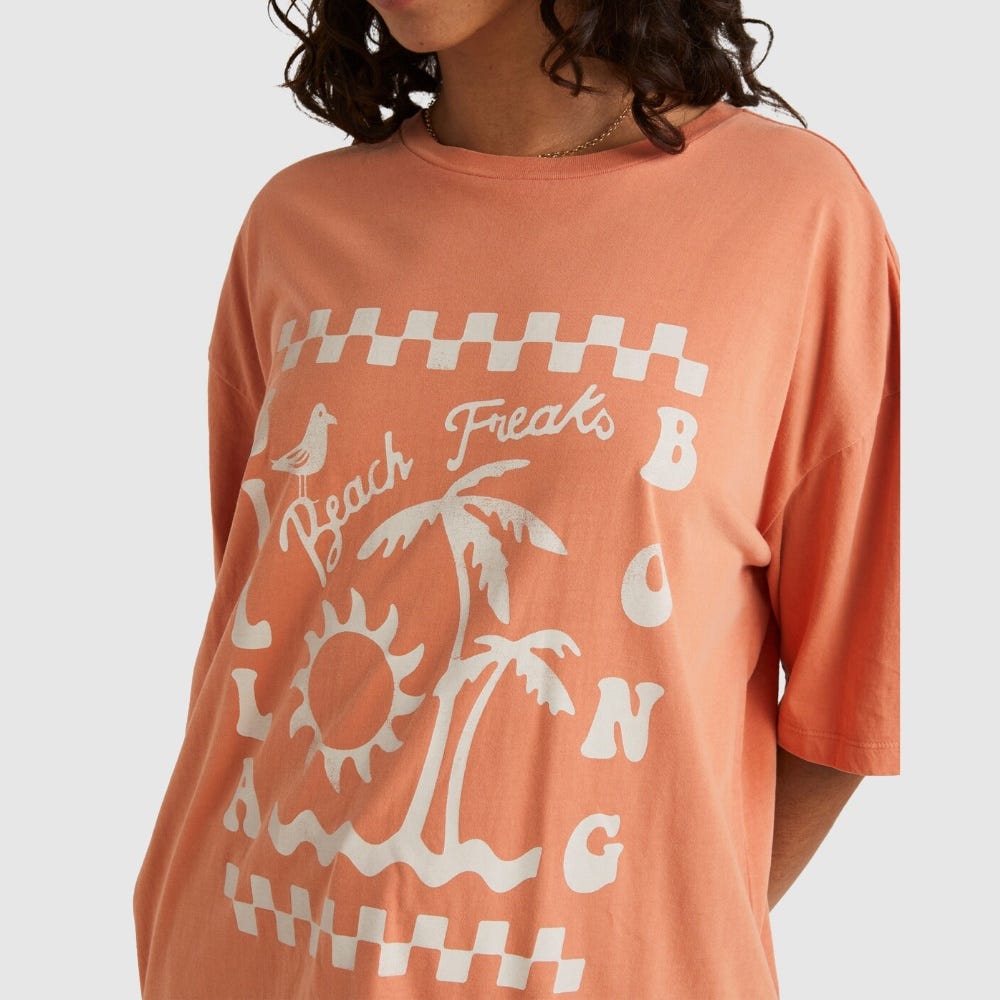 Womens Beach Freak T-Shirt