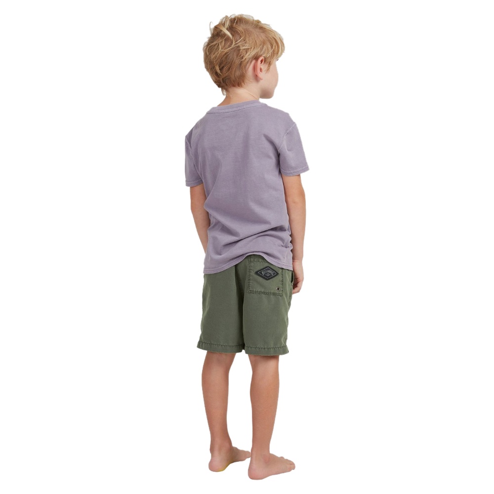 Boys s 0-7 All Day Overdye Layback Boardshorts 13" In Pine