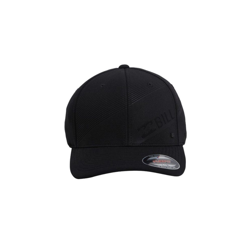 Mens Slice Flexfit Hat In Black