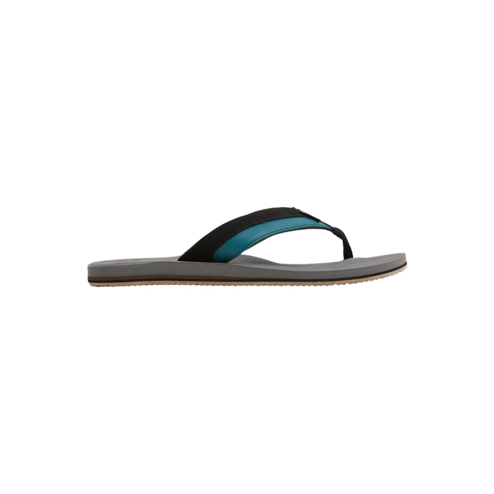Mens All Day Impact Thongs In Charcoal