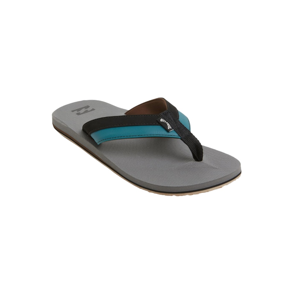 Mens All Day Impact Thongs In Charcoal