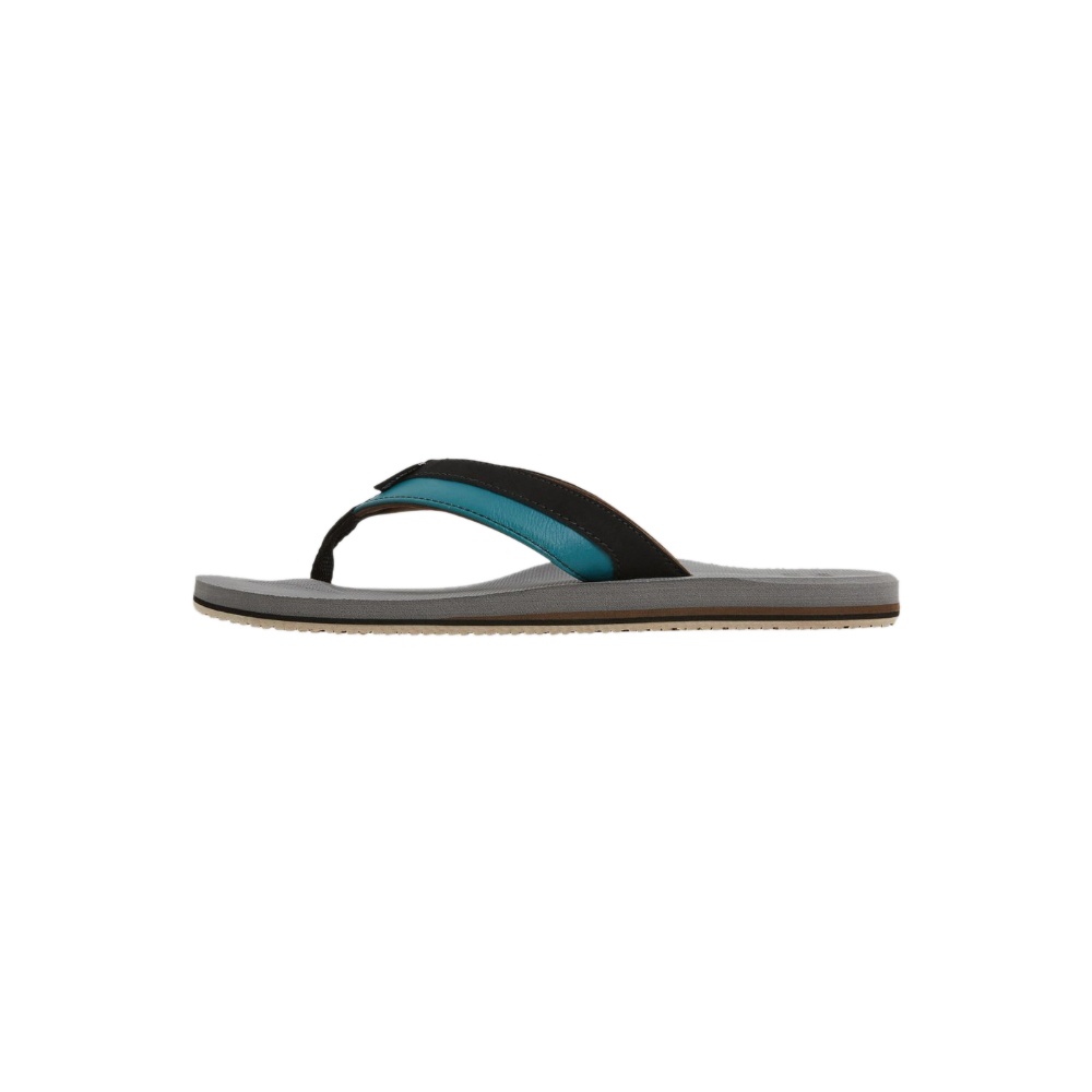 Mens All Day Impact Thongs In Charcoal