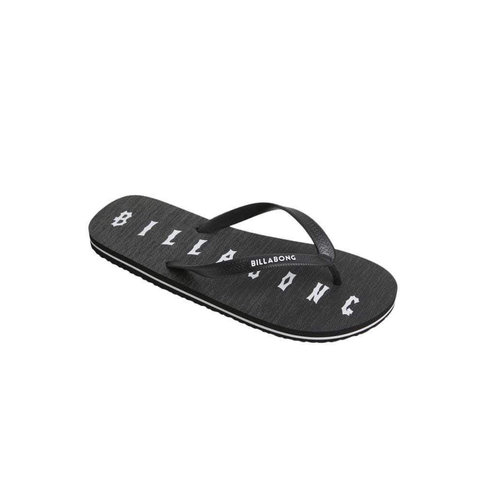Mens Shadow Cut Thongs In Black