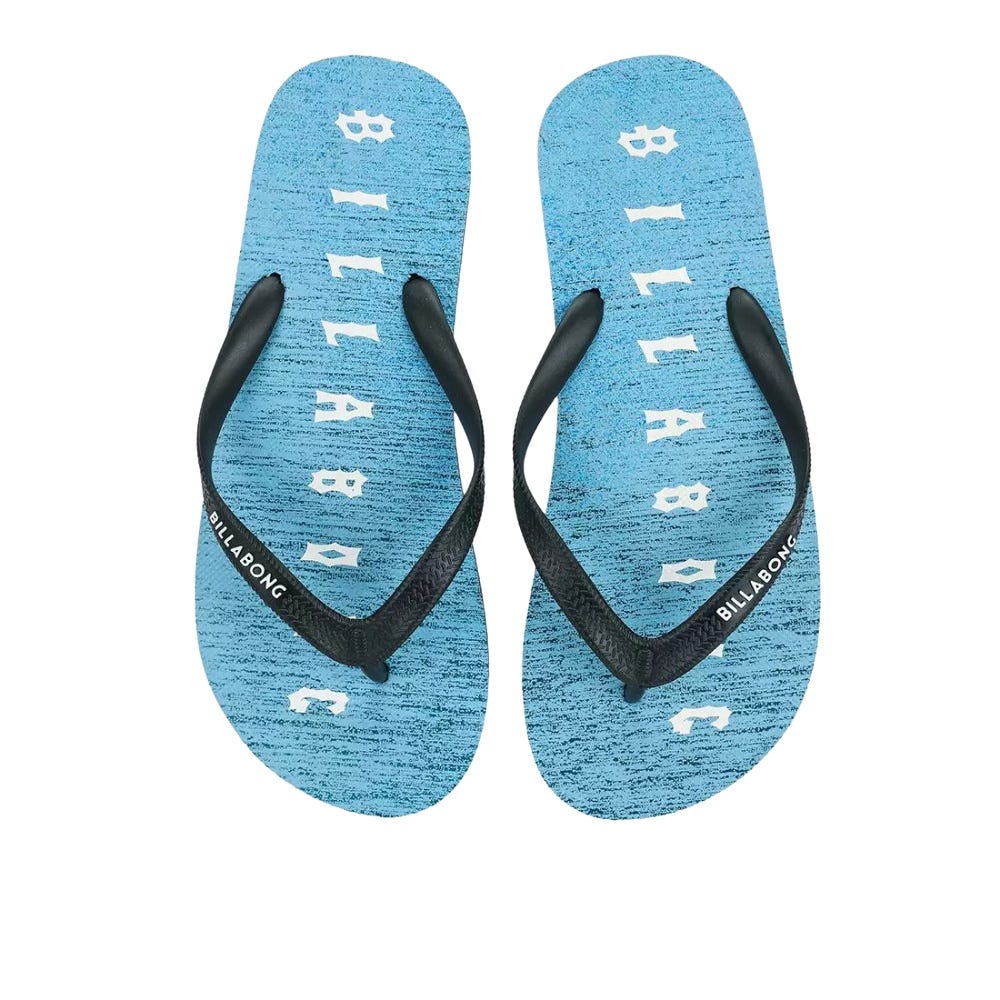 Mens Shadow Cut Thongs In Blue