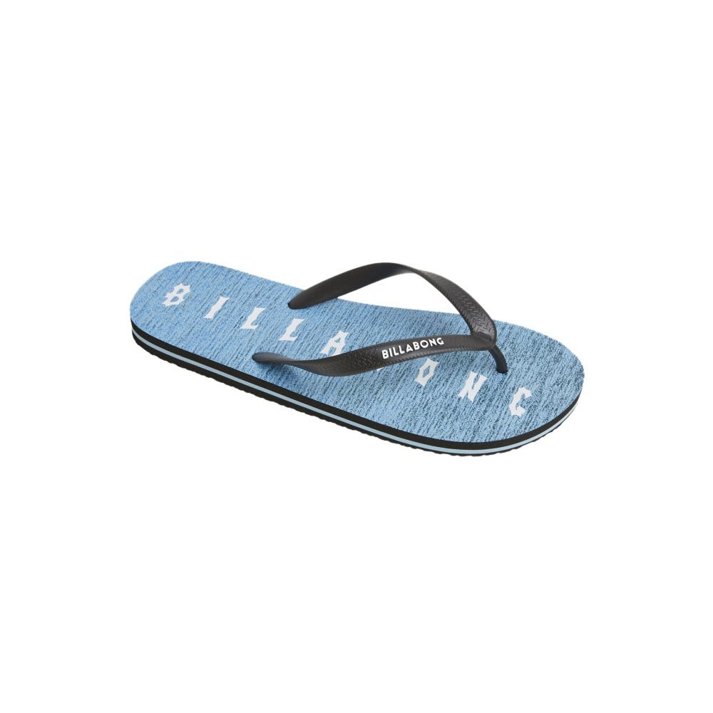 Mens Shadow Cut Thongs In Blue