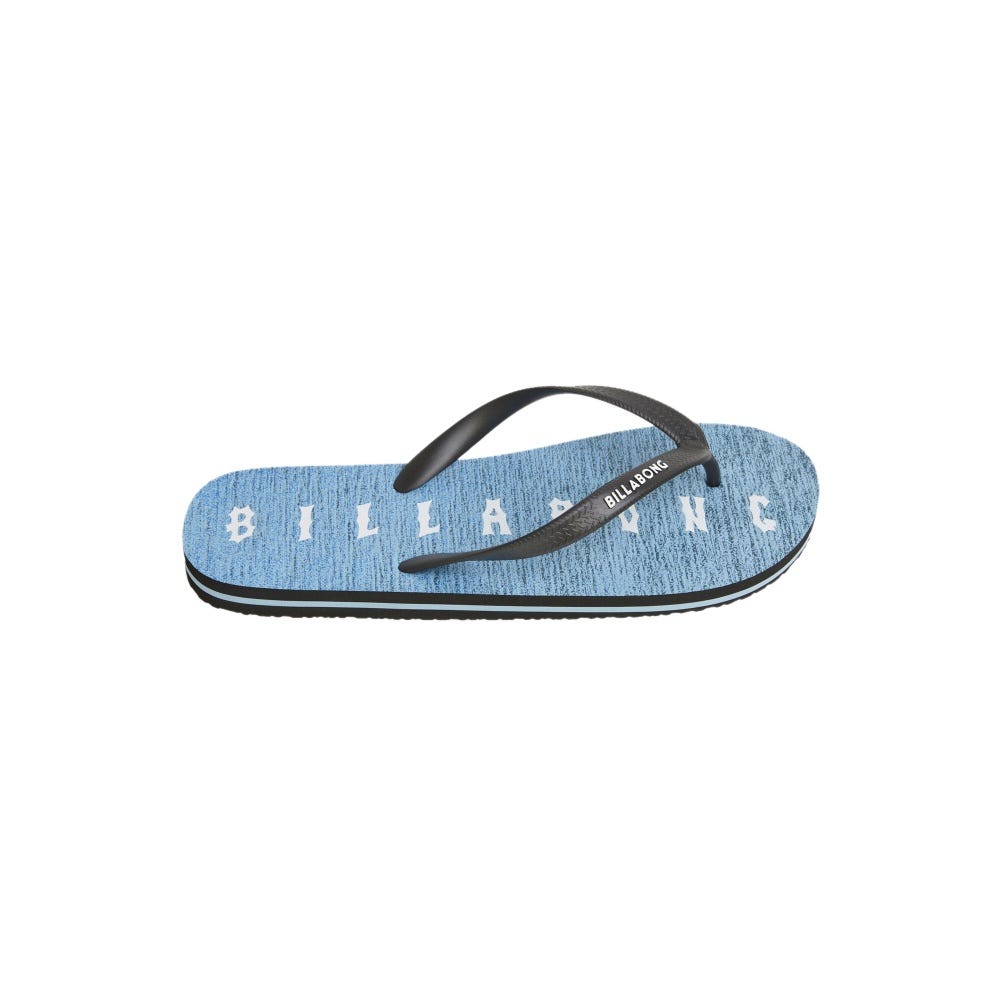 Mens Shadow Cut Thongs In Blue