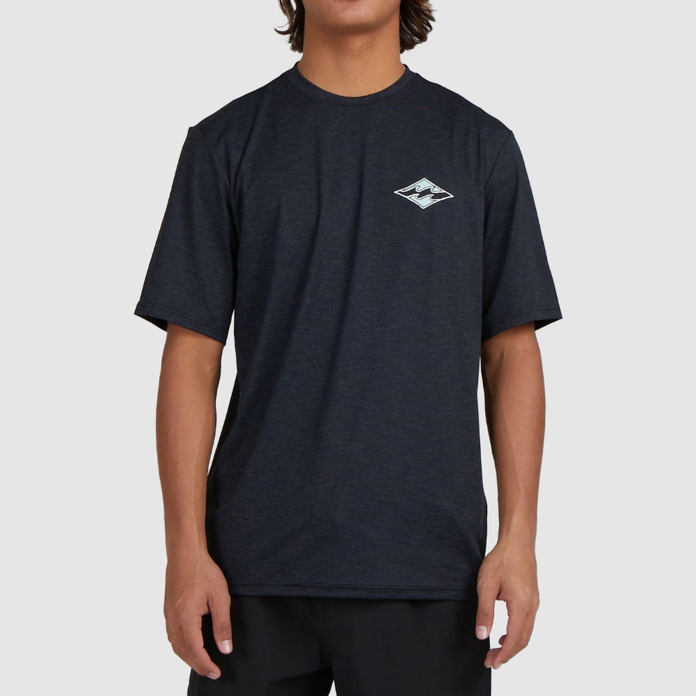 Mens Diamond Shoreline Rash Vest