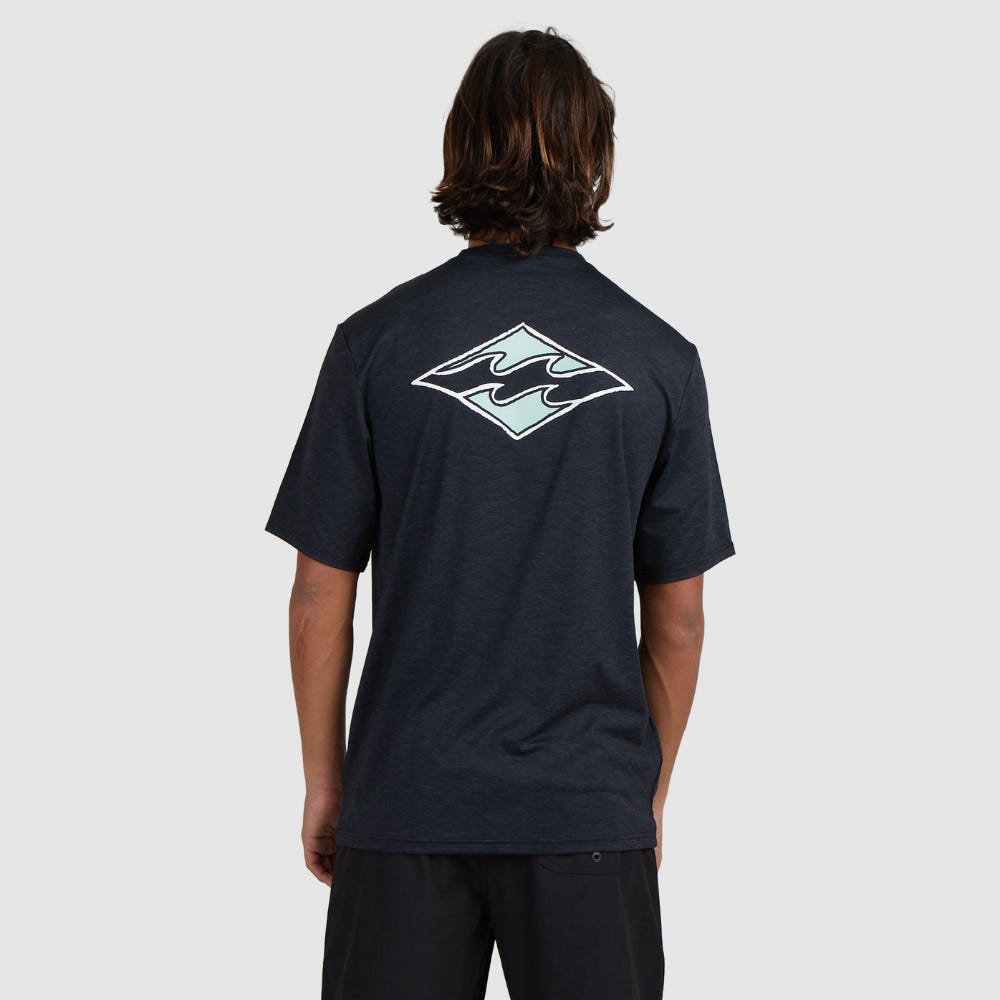 Mens Diamond Shoreline Rash Vest