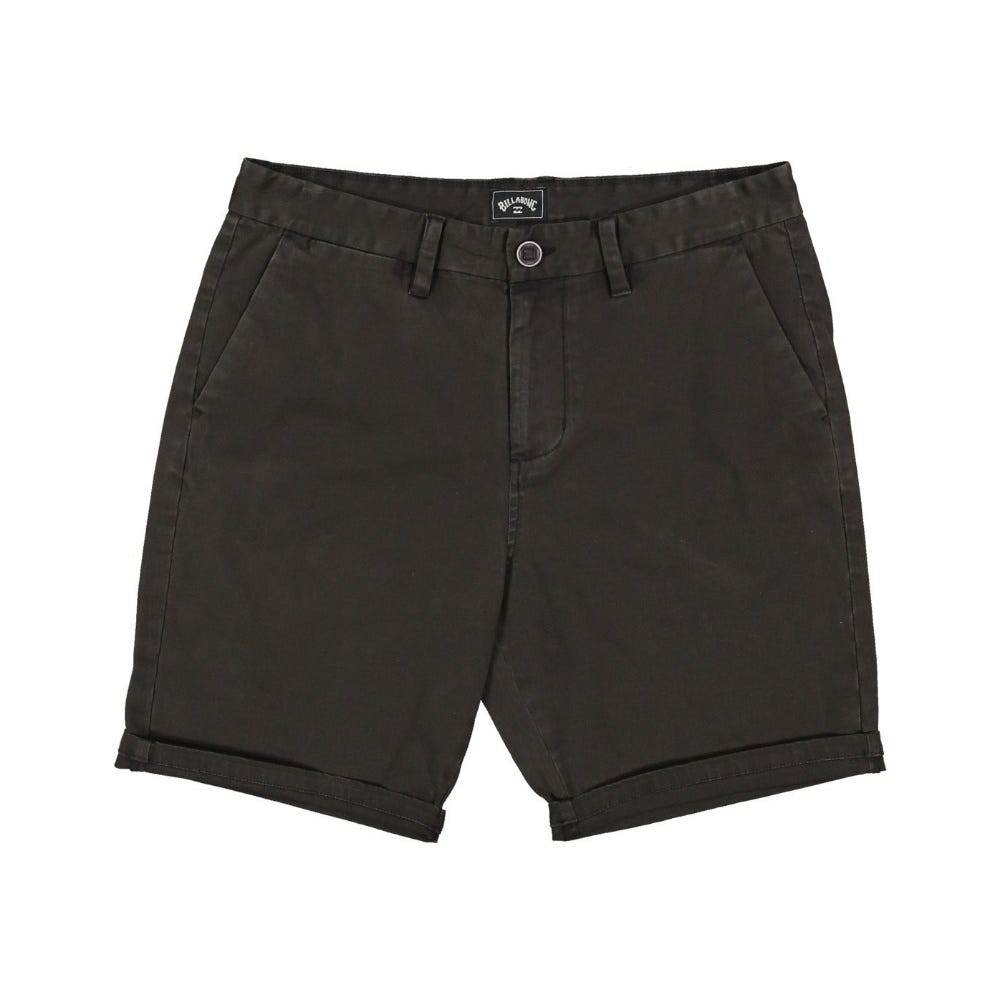 Billabong Wave Wash Twill Shorts In Black