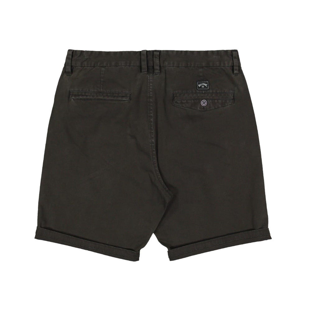 Billabong Wave Wash Twill Shorts In Black