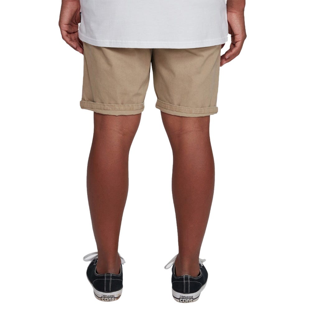 Billabong Wave Wash Twill Shorts In Khaki