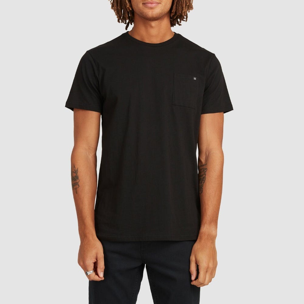 Billabong Premium Pocket T-Shirt In Black