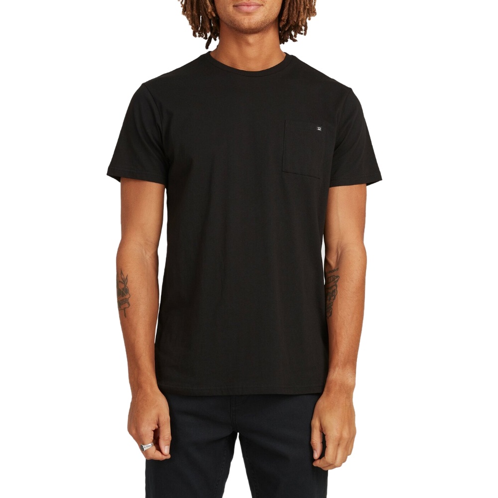 Billabong Premium Pocket T-Shirt In Black