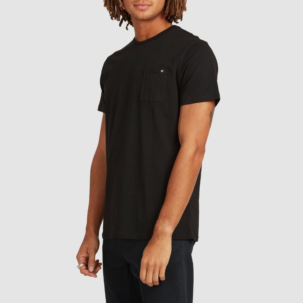 Billabong Premium Pocket T-Shirt In Black