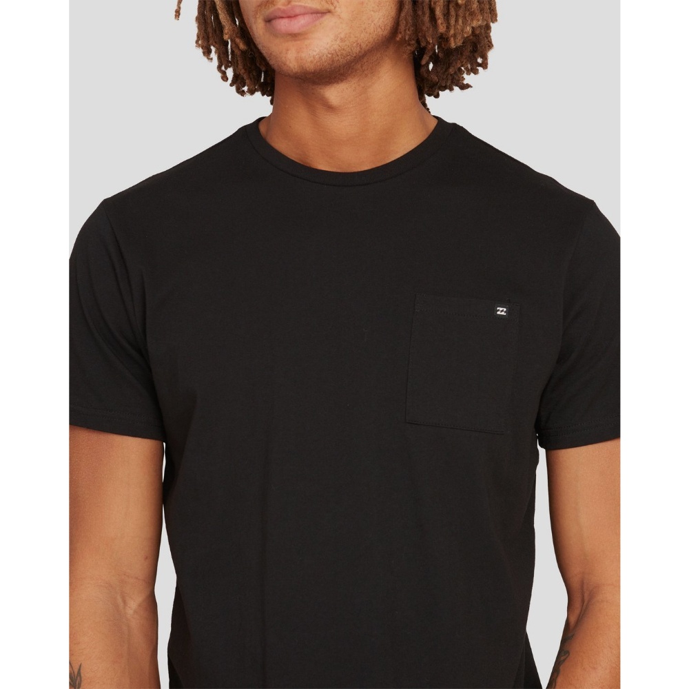 Billabong Premium Pocket T-Shirt In Black