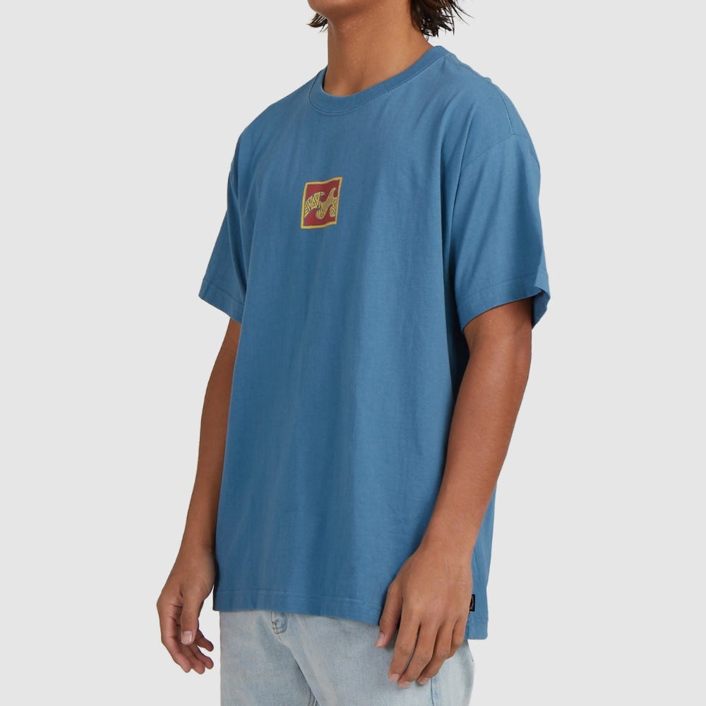Mens Crayon Wave Short Sleeve T-Shirt