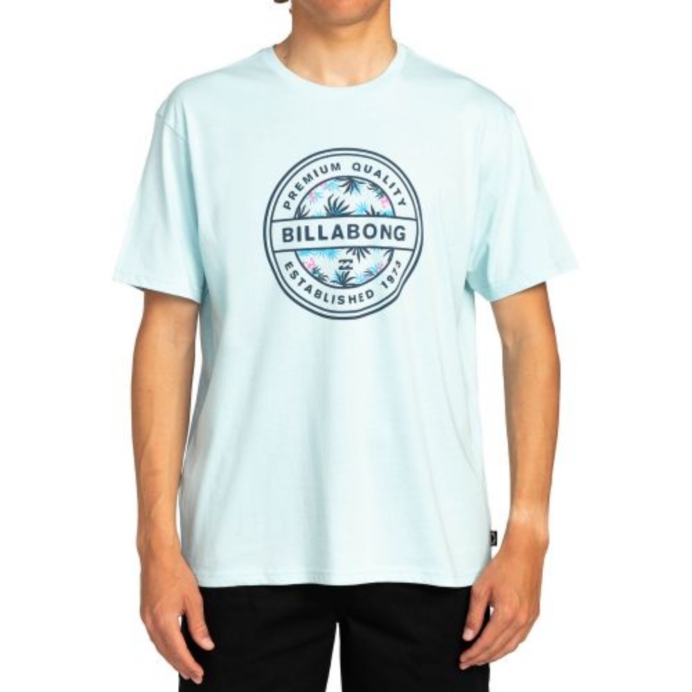 Mens Rotar Front Short Sleeve T-Shirt In Coastal