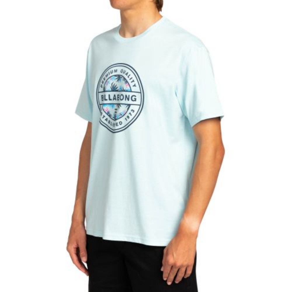 Mens Rotar Front Short Sleeve T-Shirt In Coastal