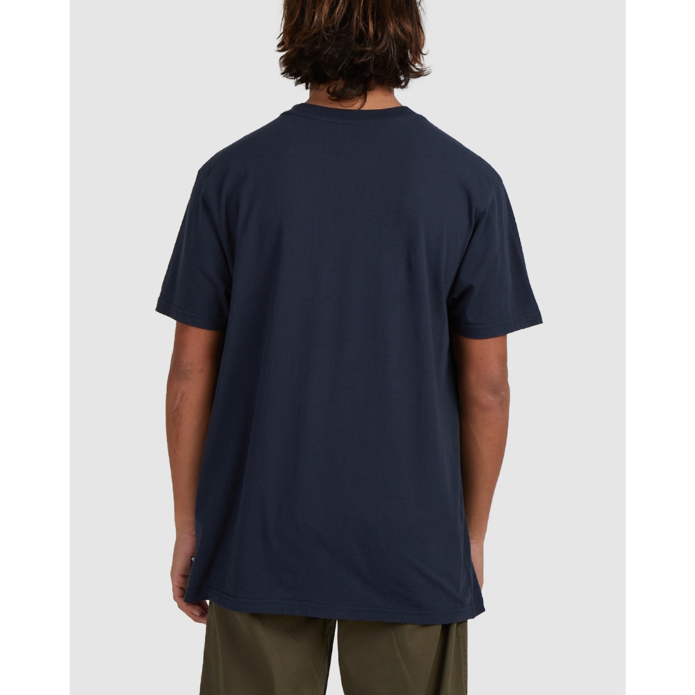 Mens Rotar Front Short Sleeve T-Shirt In Navy