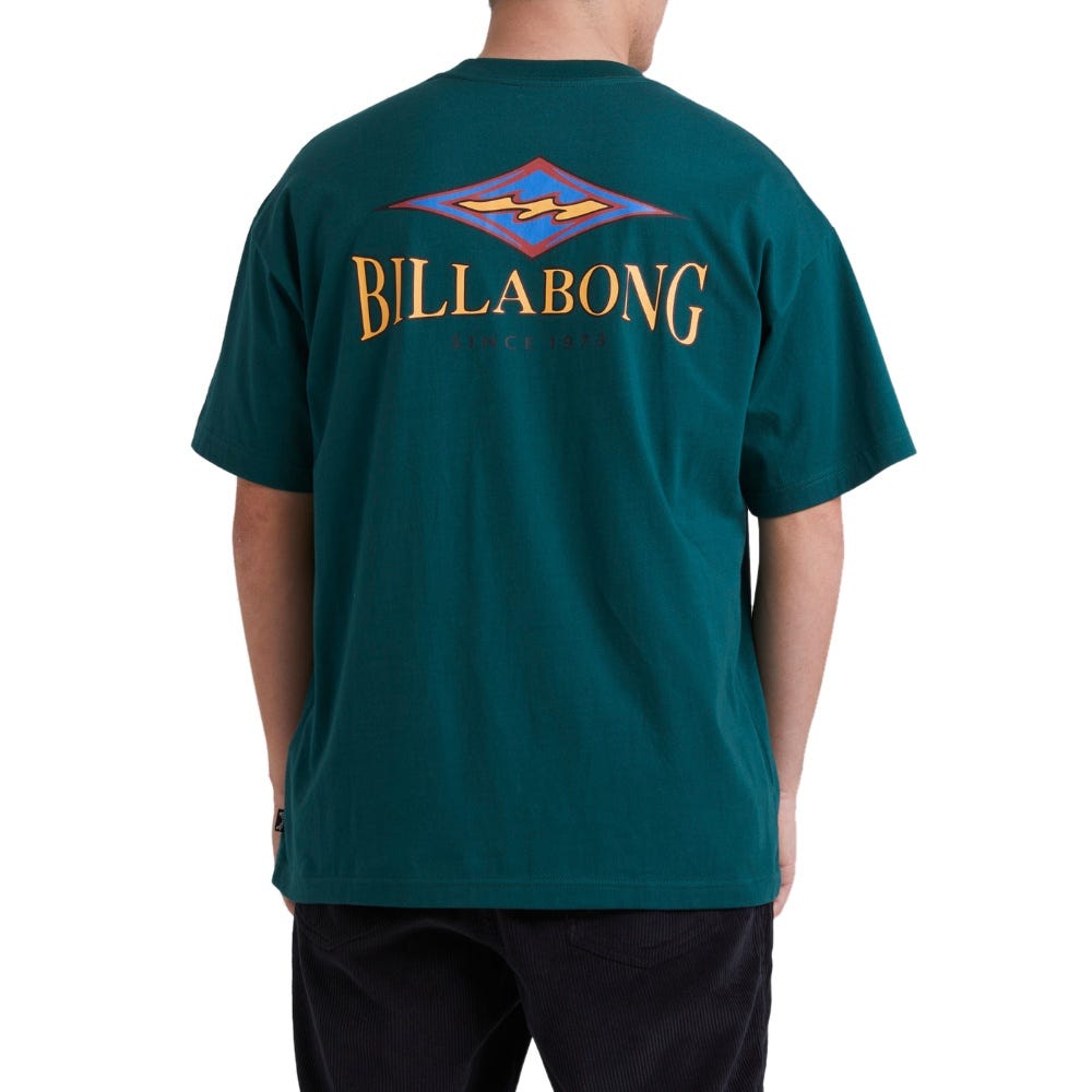 Mens Didge T-Shirt In Deep Teal