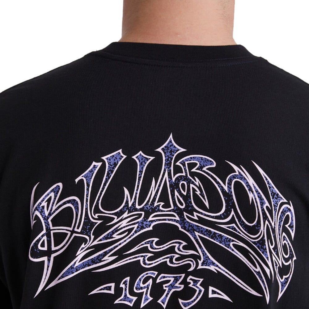 Mens Throwback Arch T-Shirt In Black
