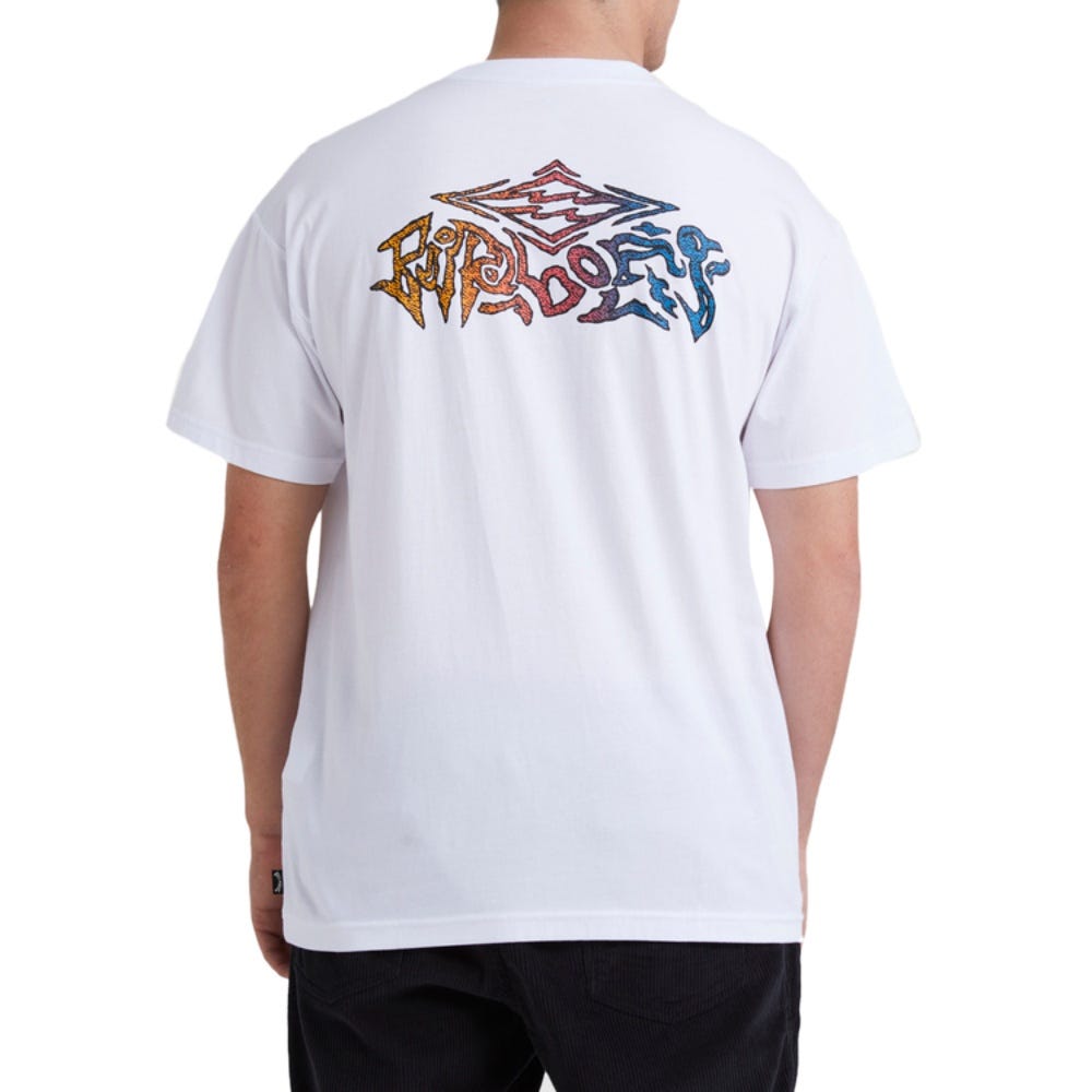 Mens Diamond Blade T-Shirt In White