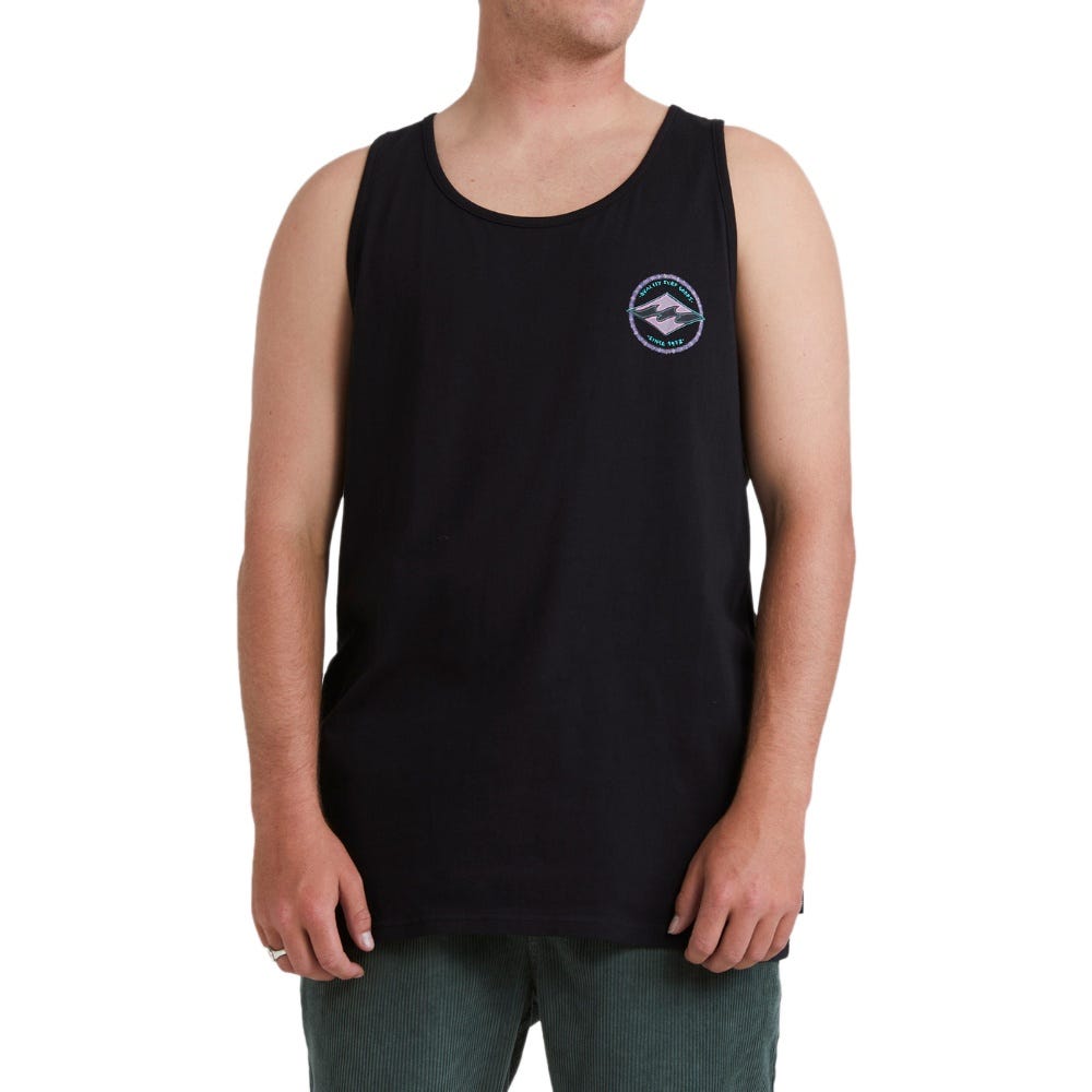 Mens Rotar Diamond Tank In Black