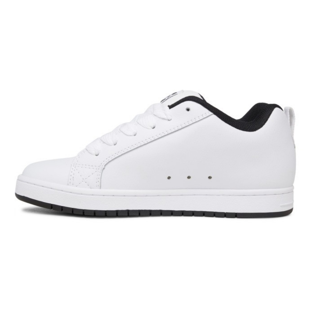 Mens Court Graffik Shoes In White/Black