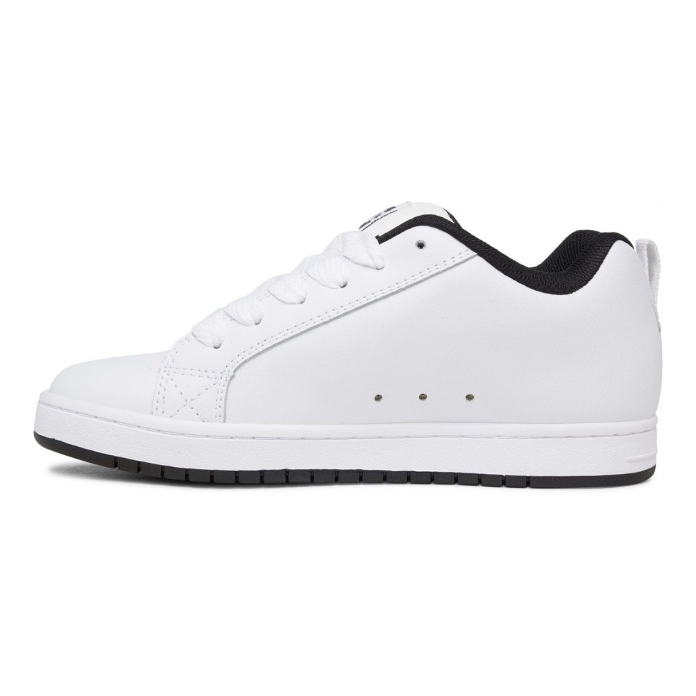 Mens Court Graffik Shoes In White/Black