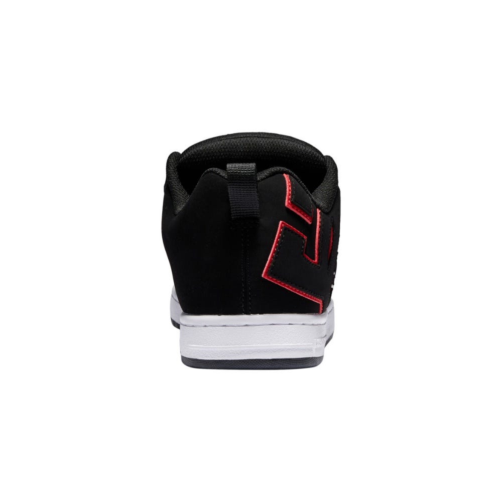 Mens Court Graffik Shoes In Black/Red/White