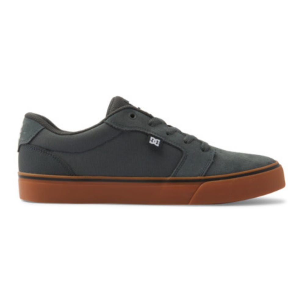 Mens Anvil Shoes In Dark Grey/White